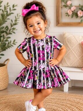 Juicy Couture Bamboo Twirl Dress Girls' Size 3T NWT